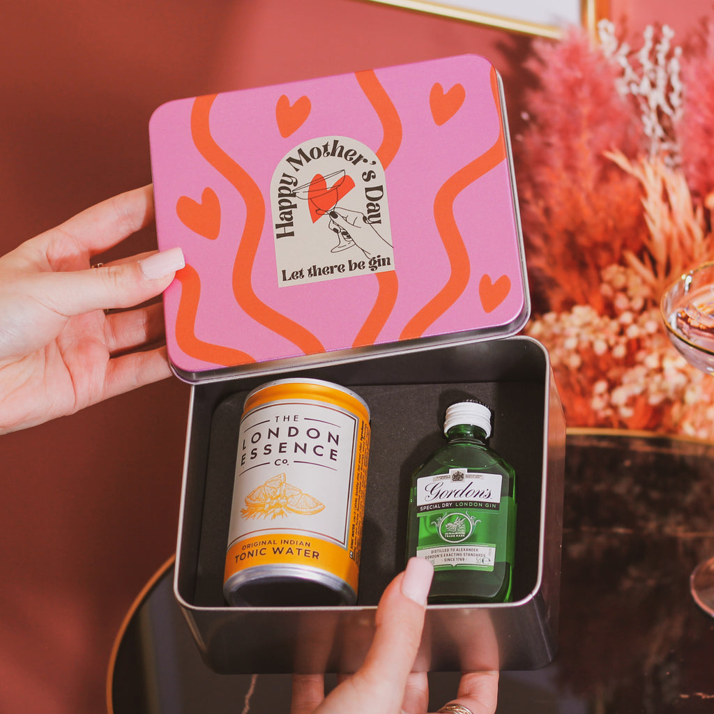 Personalised Mothers Day Gin And Tonic Gift Set For Her